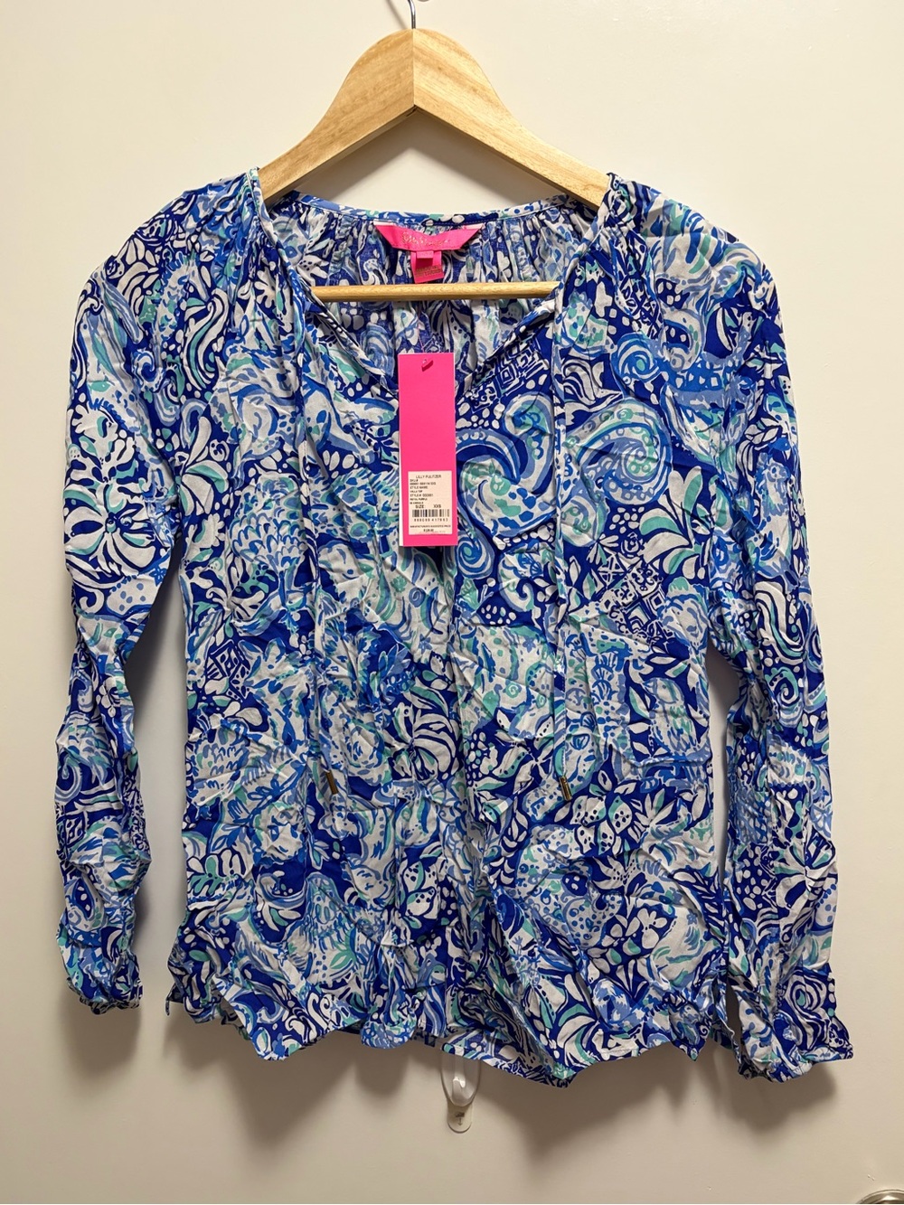 NWT Lilly Pulitzer Willa Top Women’s Size XXS